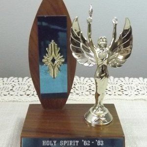Holy Spirit Trophy for Upcycling Projects